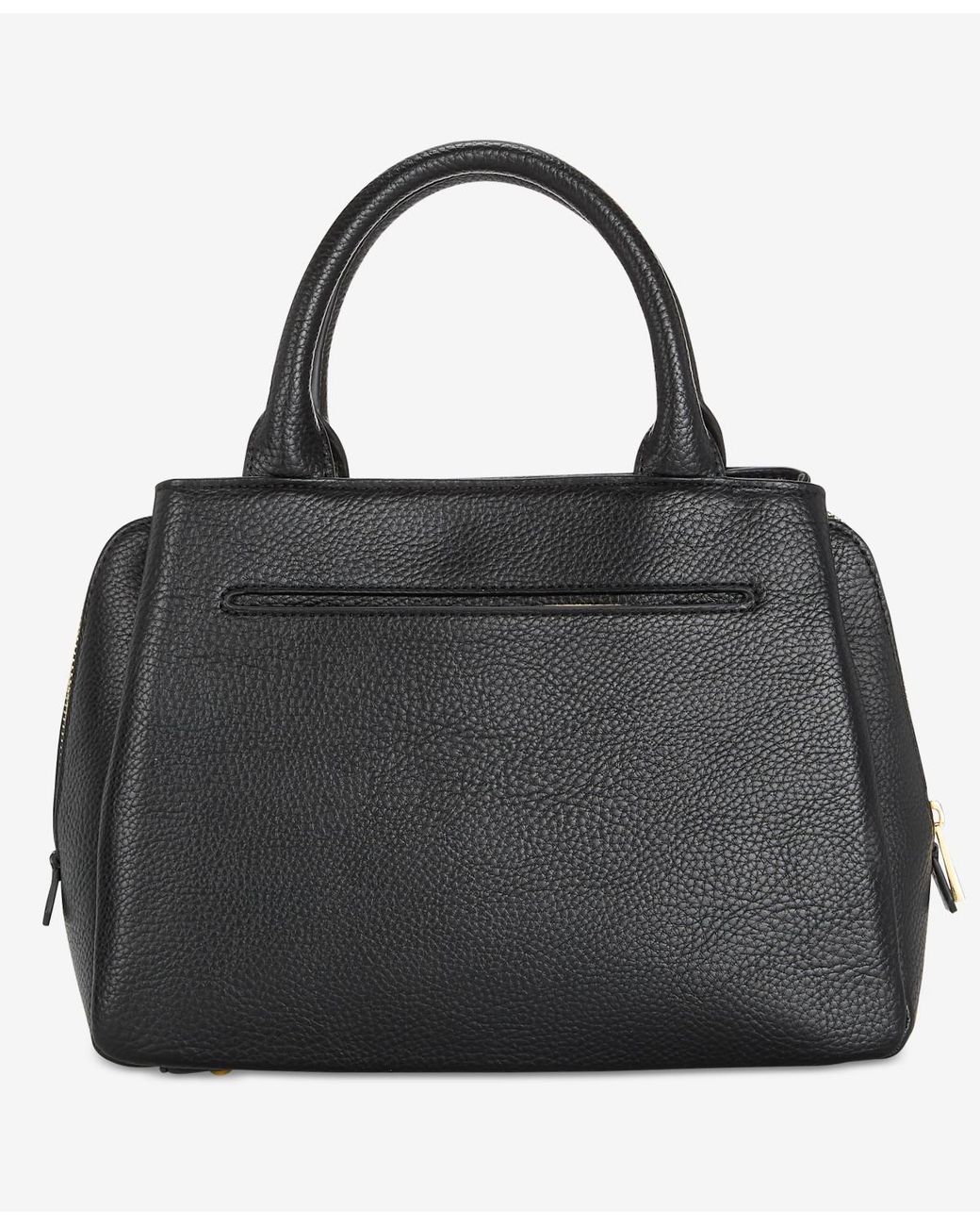 Giani Bernini Black Pebble Small Satchel Bag