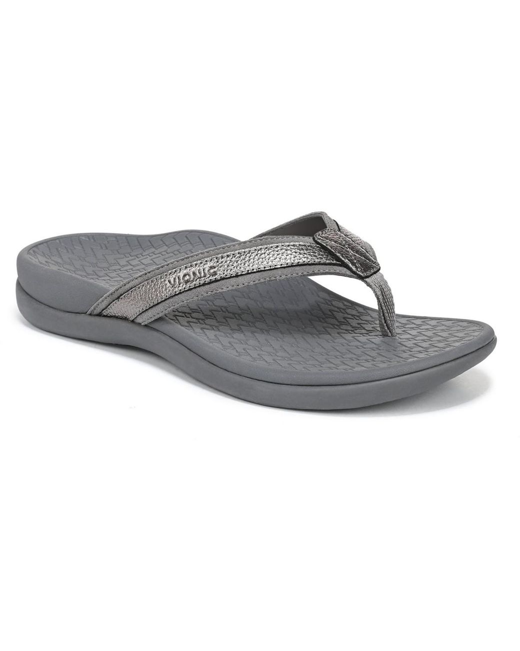 Vionic Gray Tide 2.0 Thong Sandals