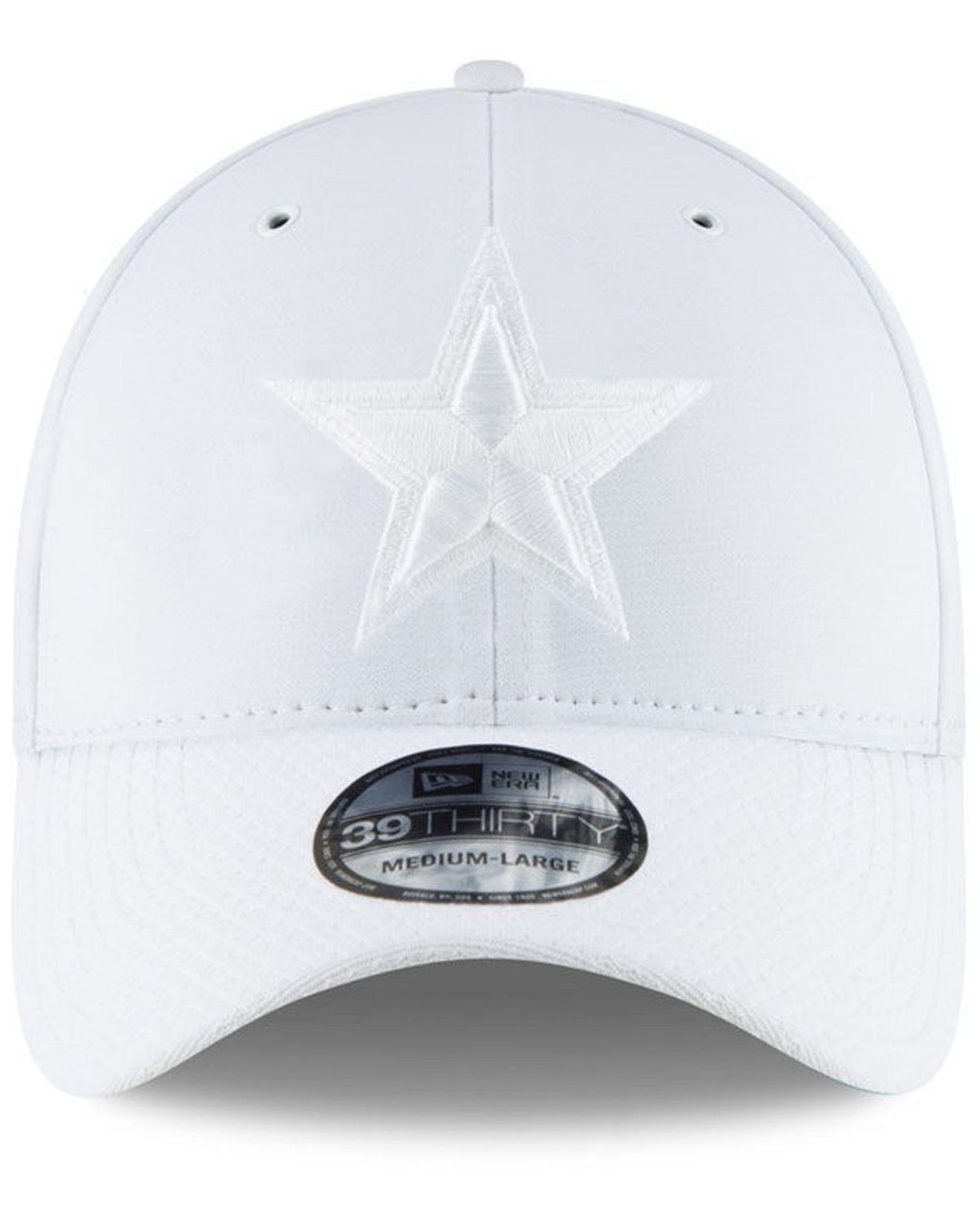 KTZ Dallas Cowboys Official Color Rush 39thirty Stretch Fitted Cap in White  for Men | Lyst