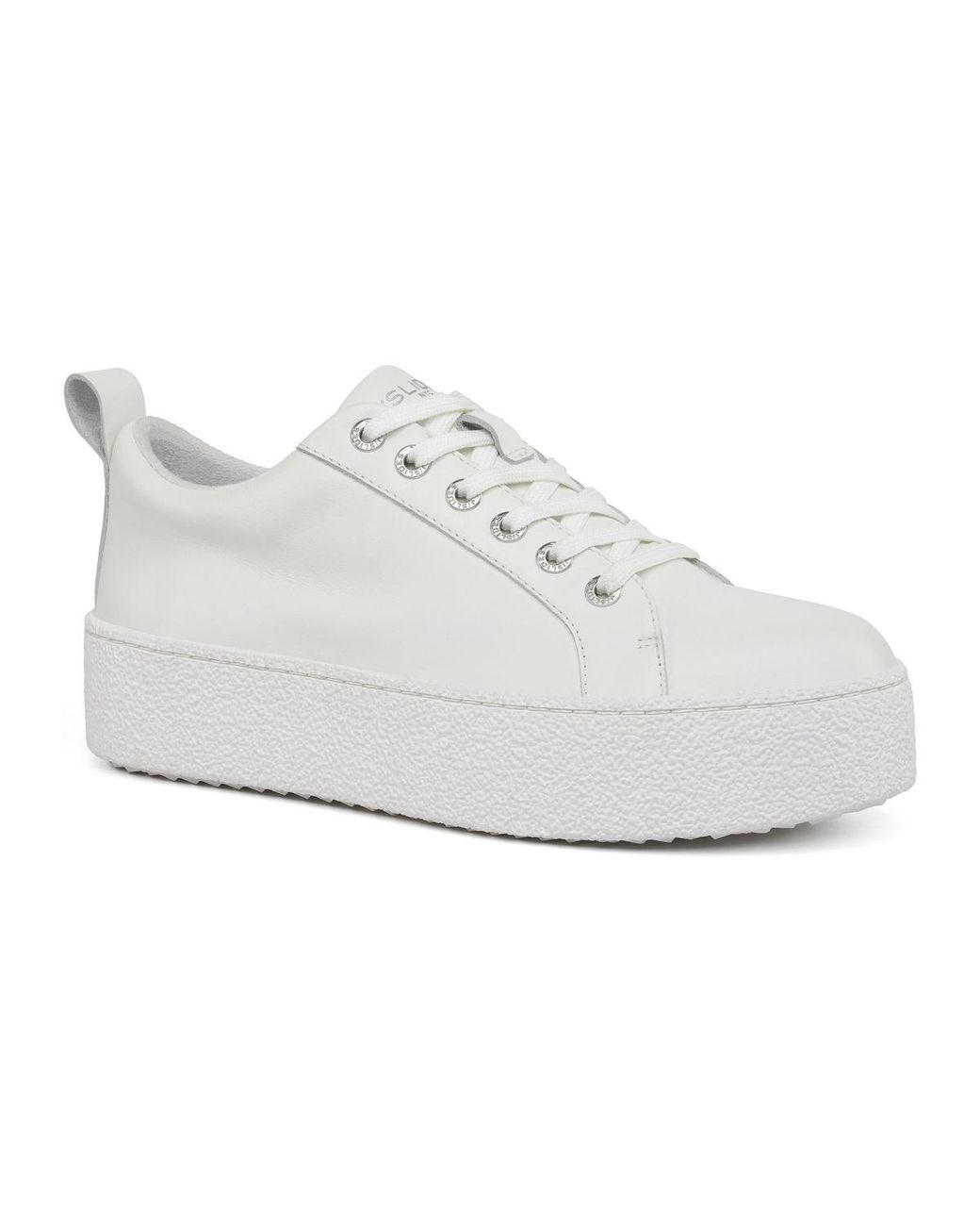 J/Slides White Victor Suede Sneaker