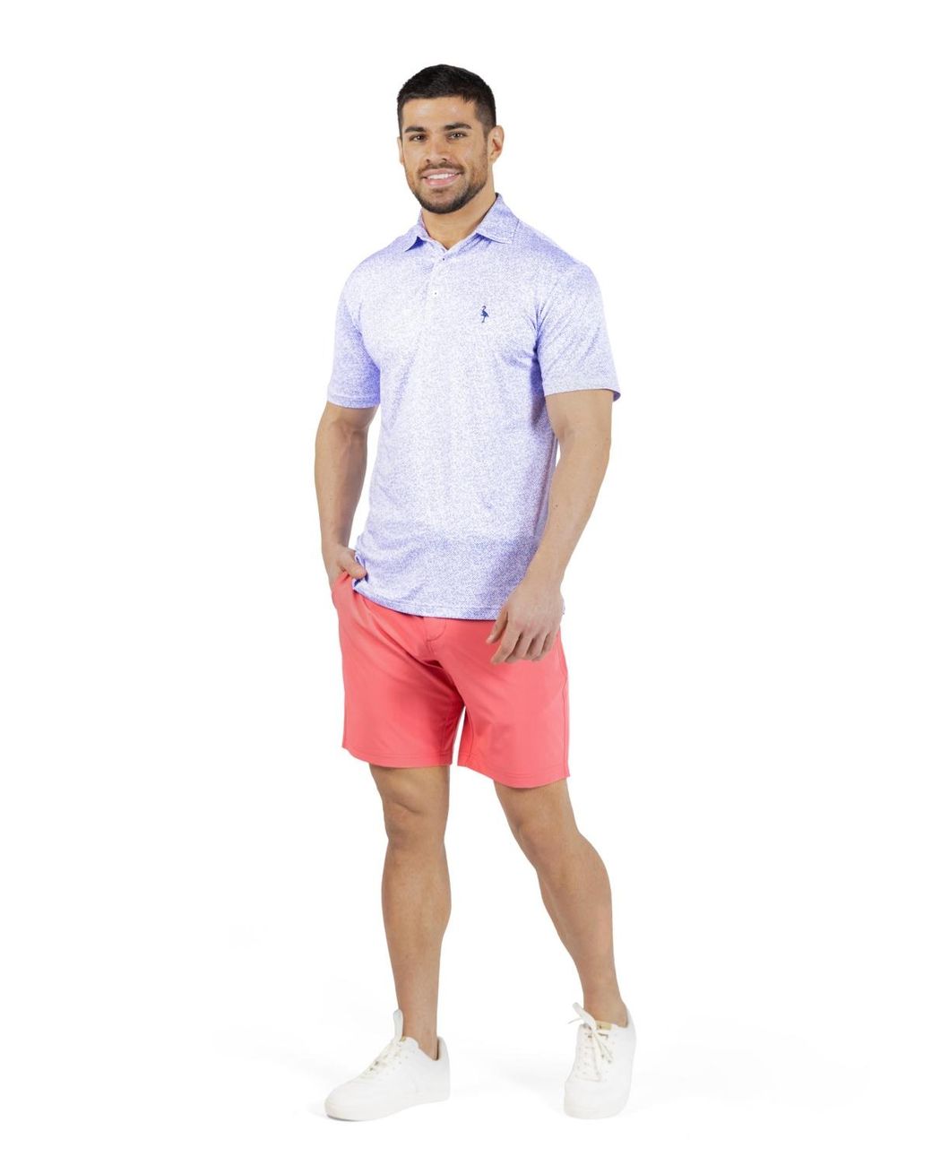 Abstract Racing Polo Tailorbyrd Abstract Maze Printed Performance Polo in Blue for Men | Lyst