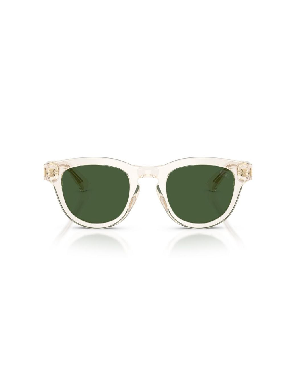 Burberry Green Round Sunglasses for men