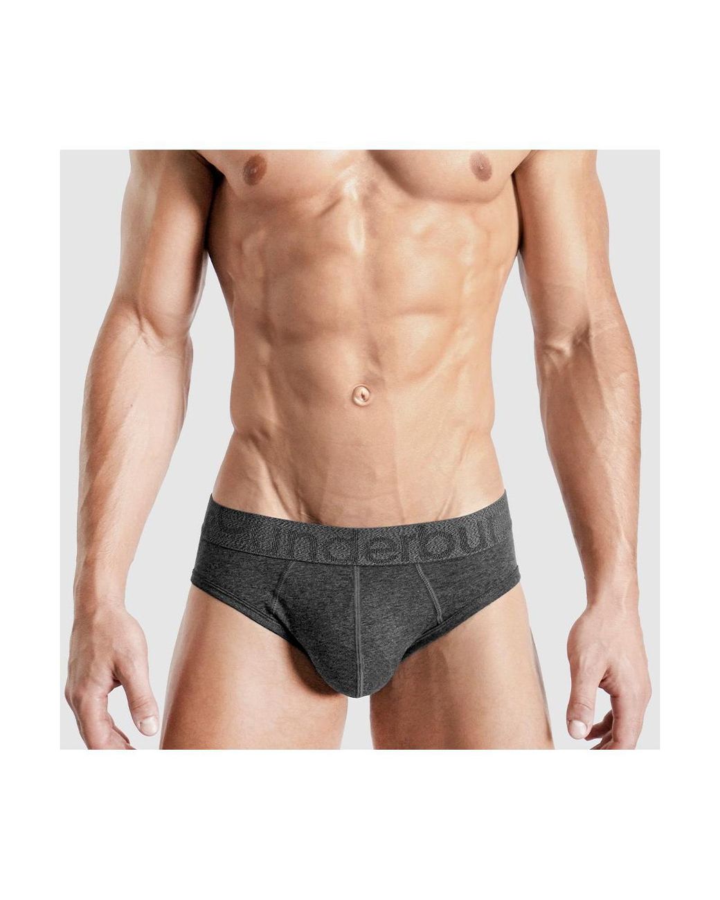 Rounderbum Multicolor Basic Padded Brief for men