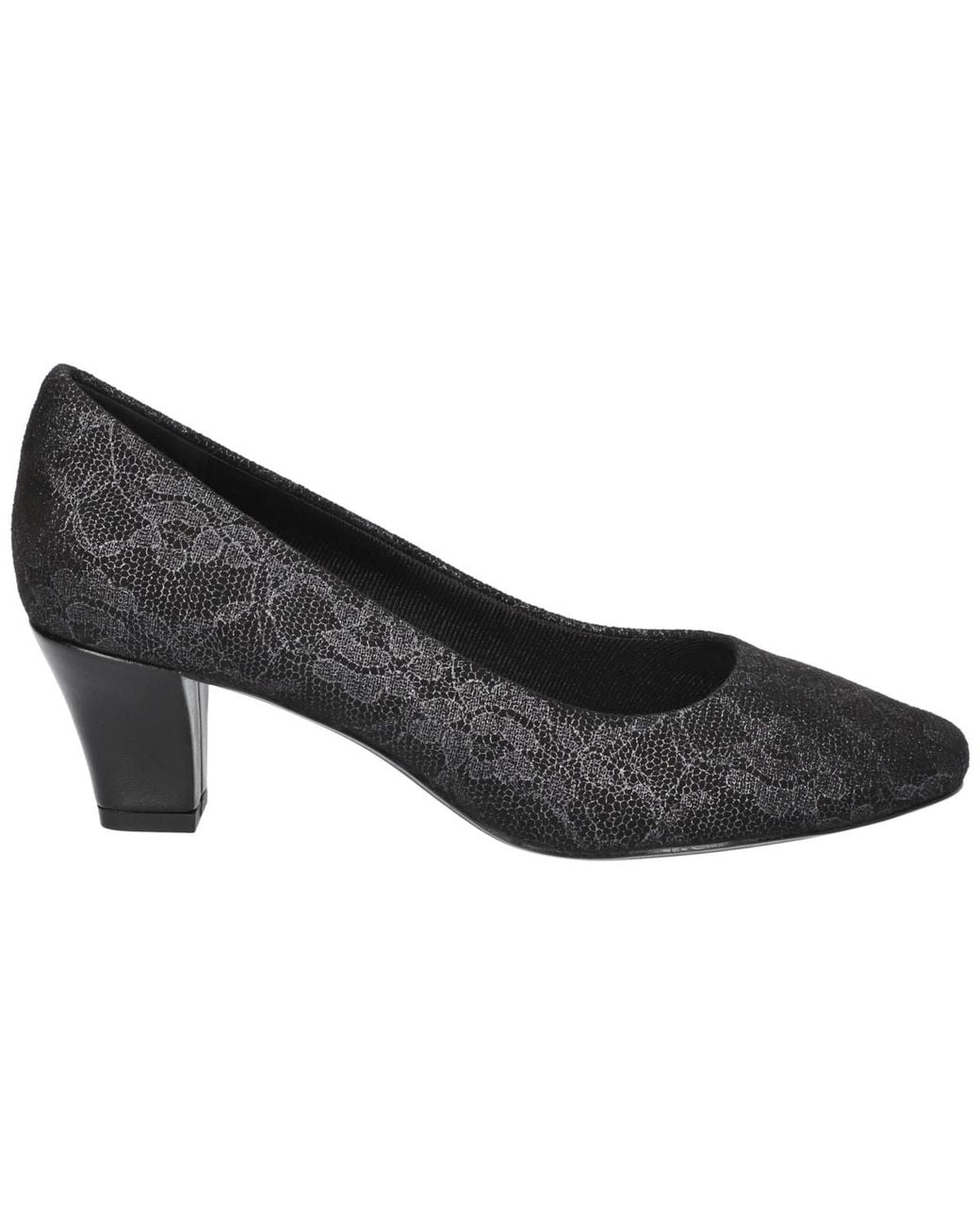 Easy Street Black Ballari Pumps