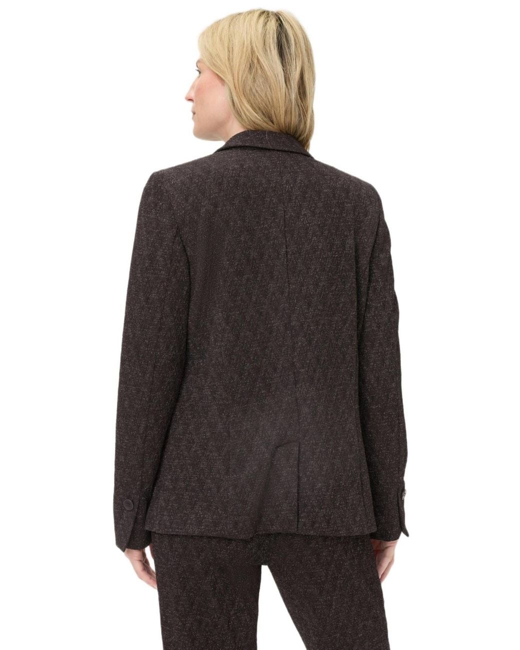 Olsen Black Sparkle Blazer.