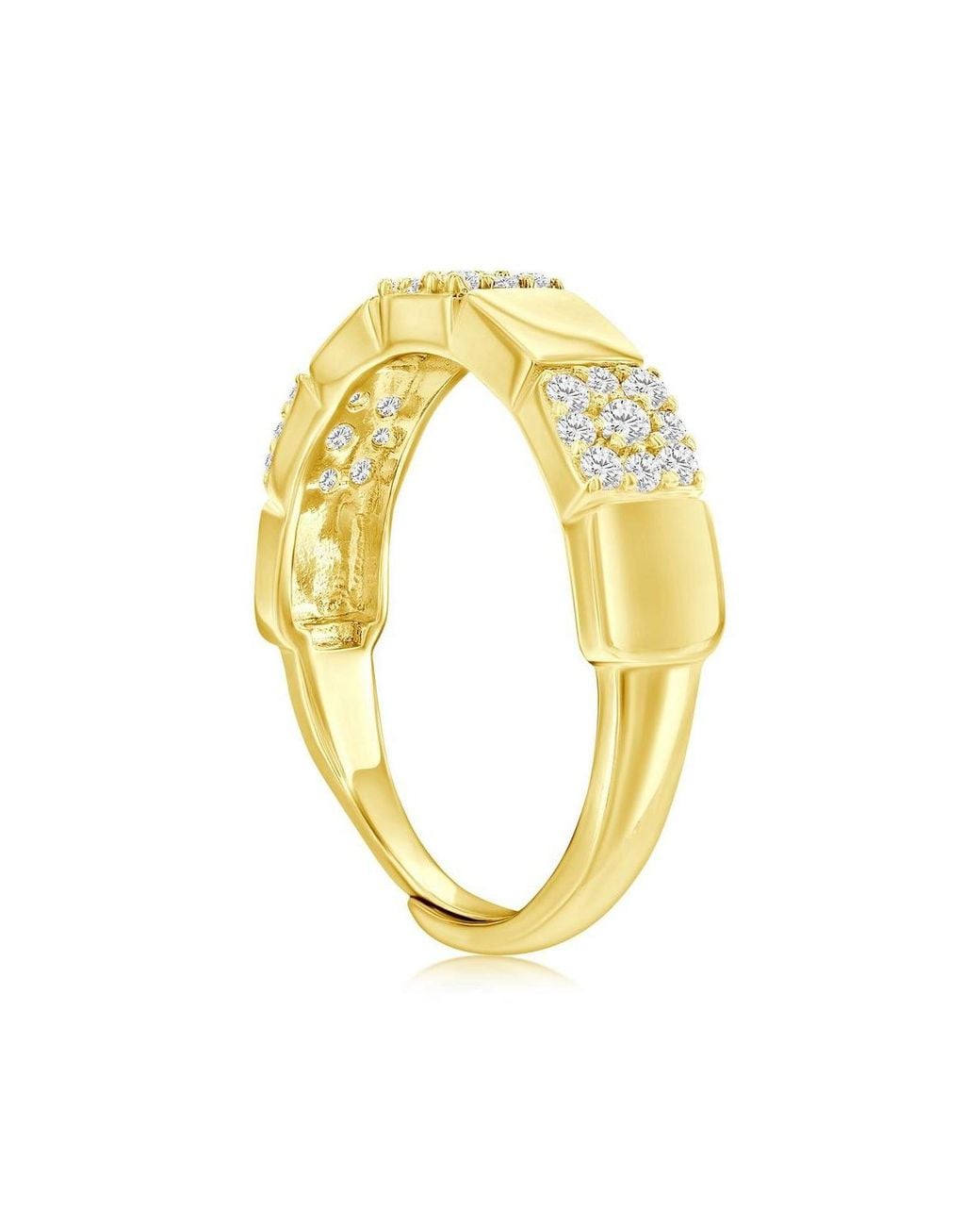 Simona Metallic Sterling Silver