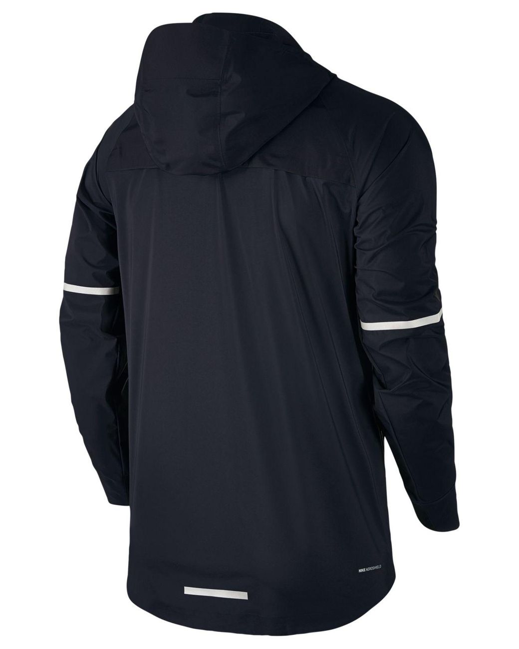 Nike Synthetic Men's Zonal Aeroshield Running Jacket in Black for Men | Lyst