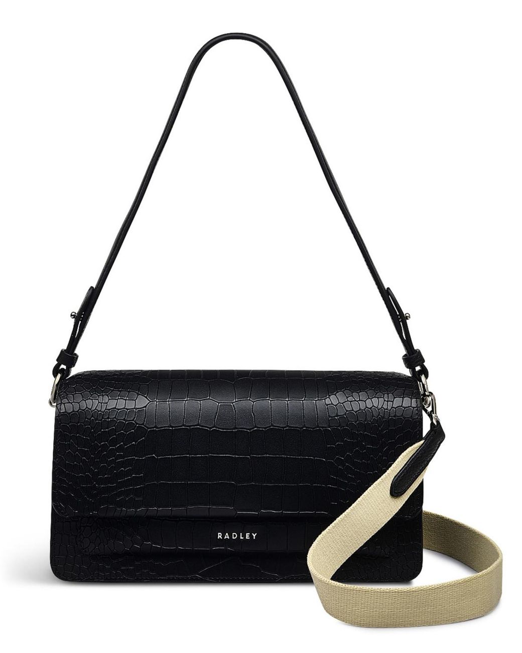 Black radley shoulder bag best sale