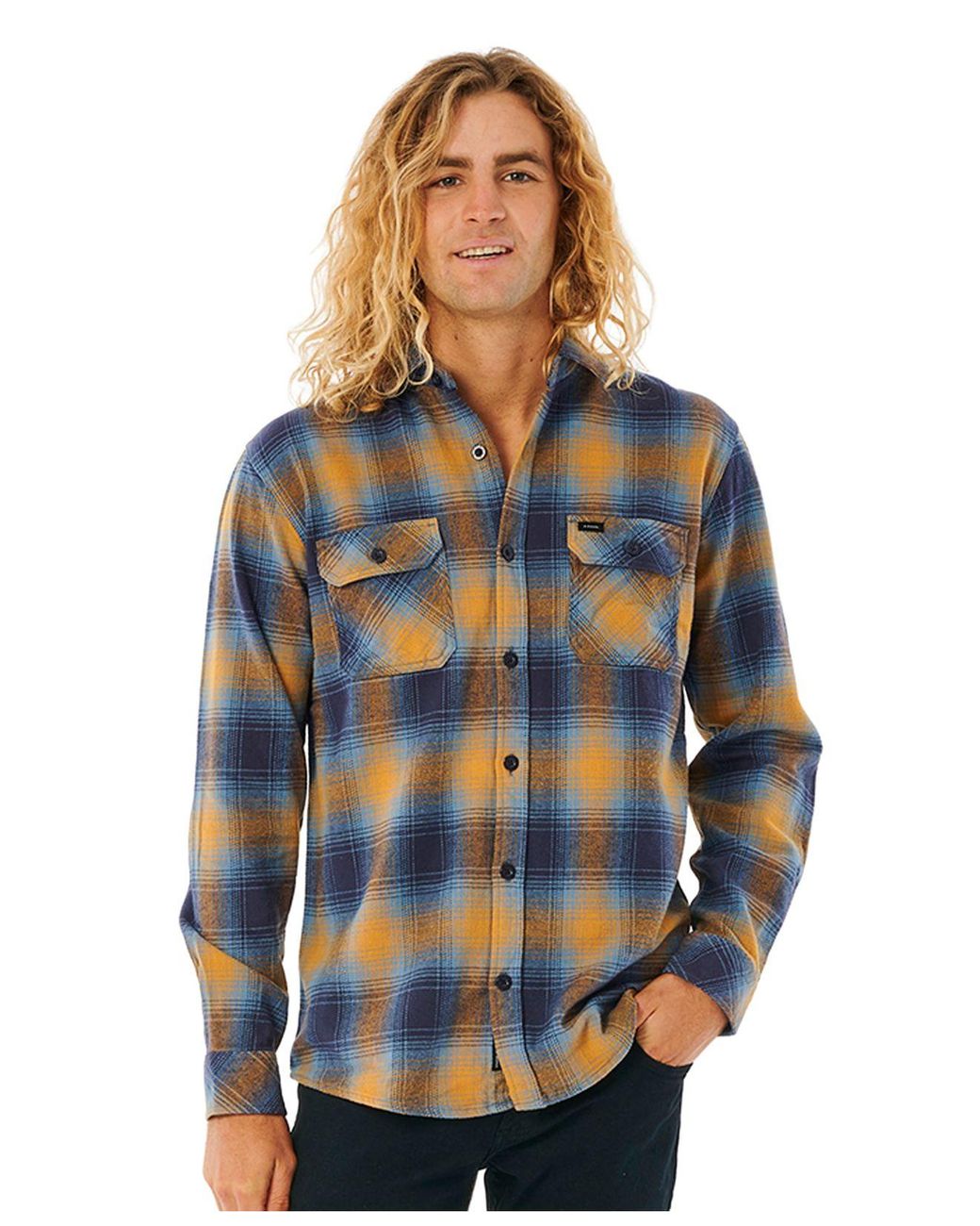 rip-curl-count-flannel-long-sleeve-shirt-in-blue-for-men-lyst