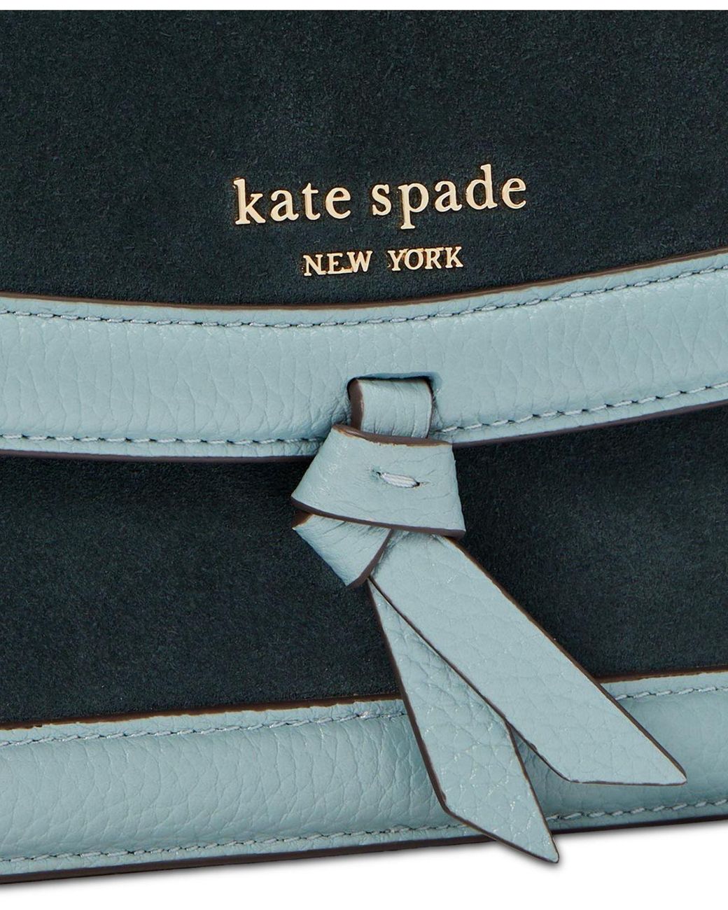 kate spade new york Knott North South Metallic Leather Phone Crossbody -  Macy's