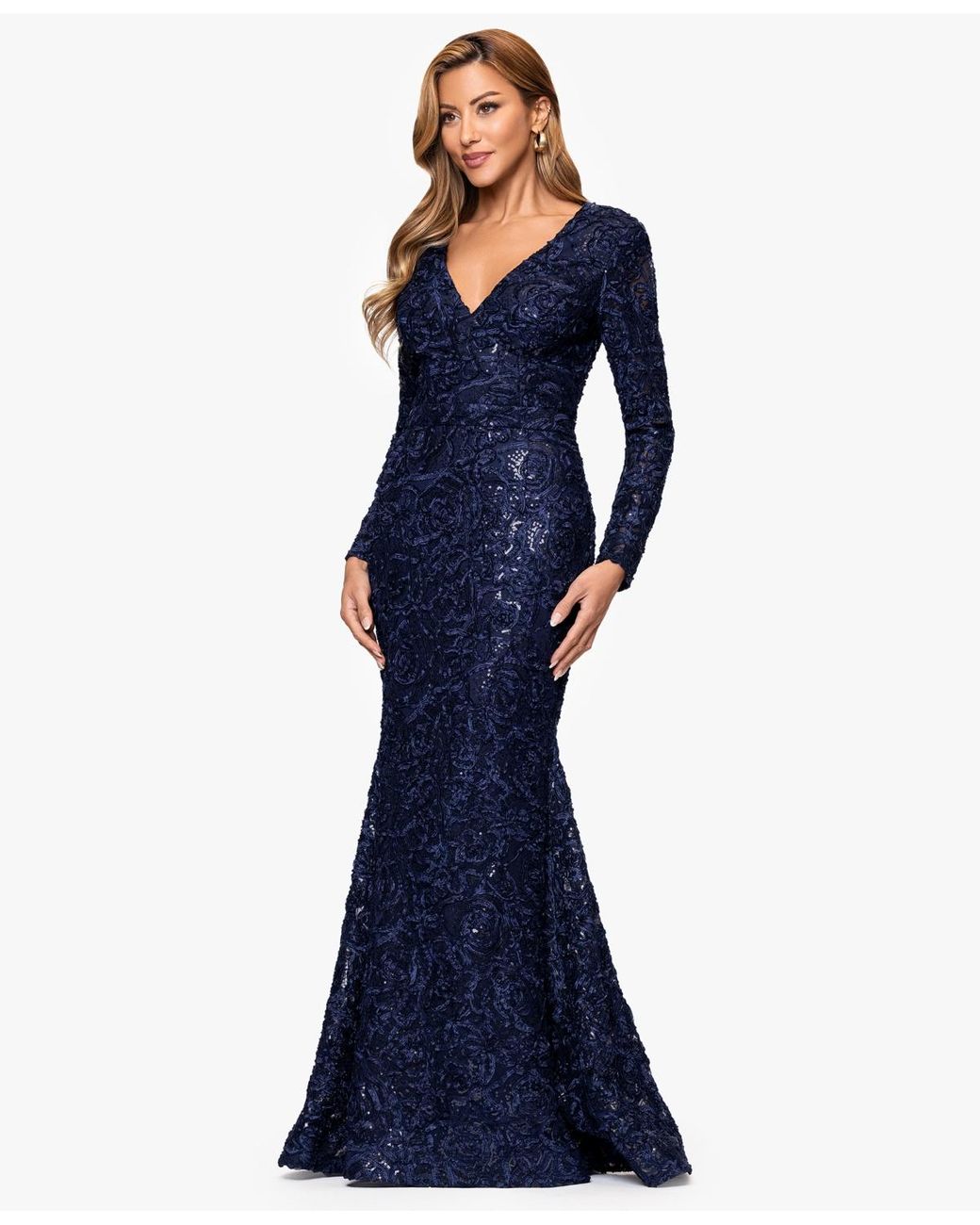 chinese dress ladies Amazon.com: Xscape Women's Short Sleeve Embroidered Lace Boat Neck Maxi  Dress with Center Back Zipper, Rose/Gold, 4 : Clothing, Shoes & Jewelry main image 0