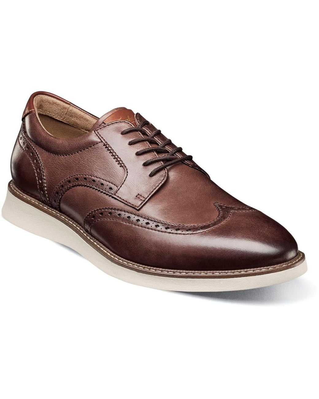 Florsheim Brown Launch Wingtip Oxford for men