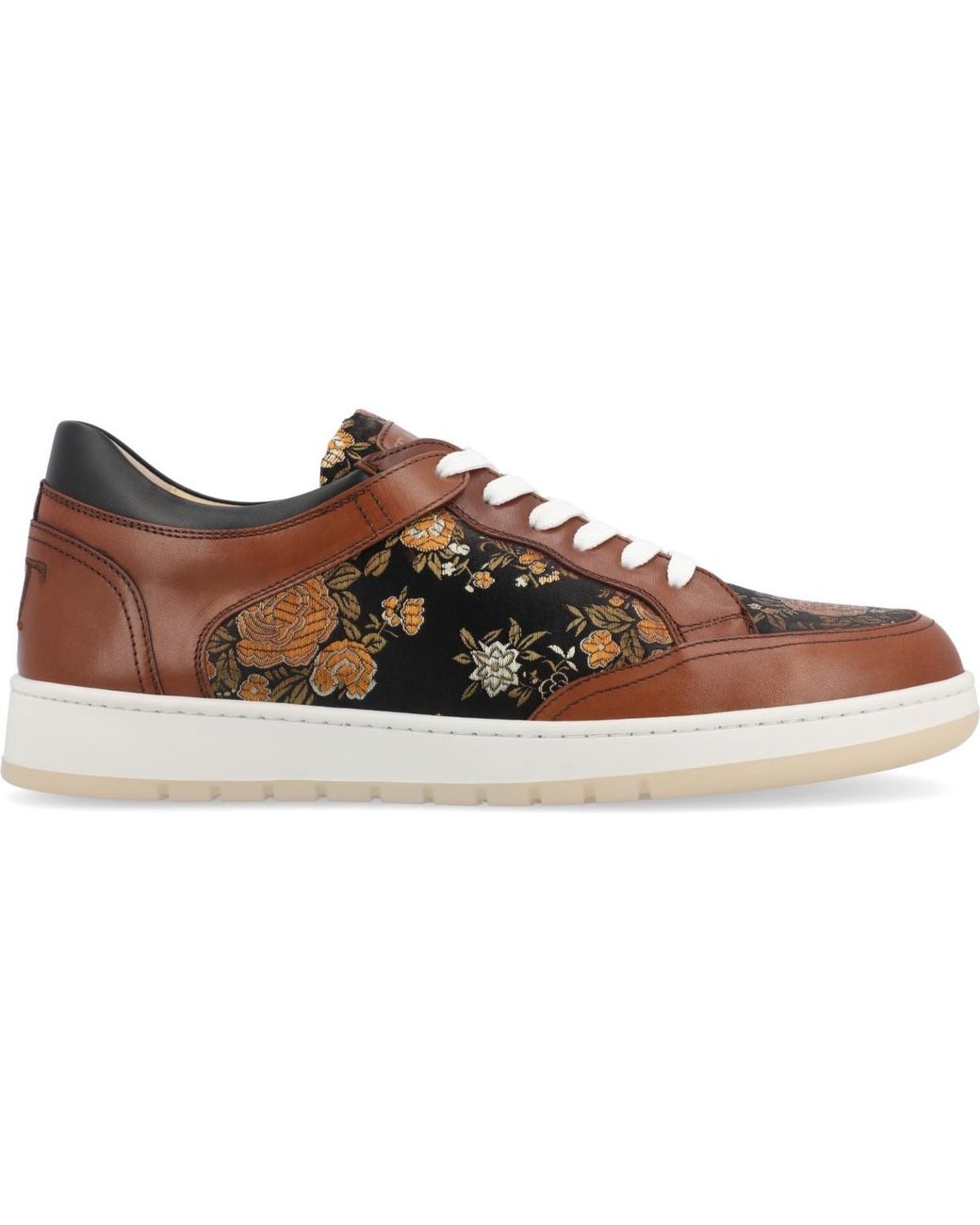 Taft Brown The Rapido Low Sneaker for men
