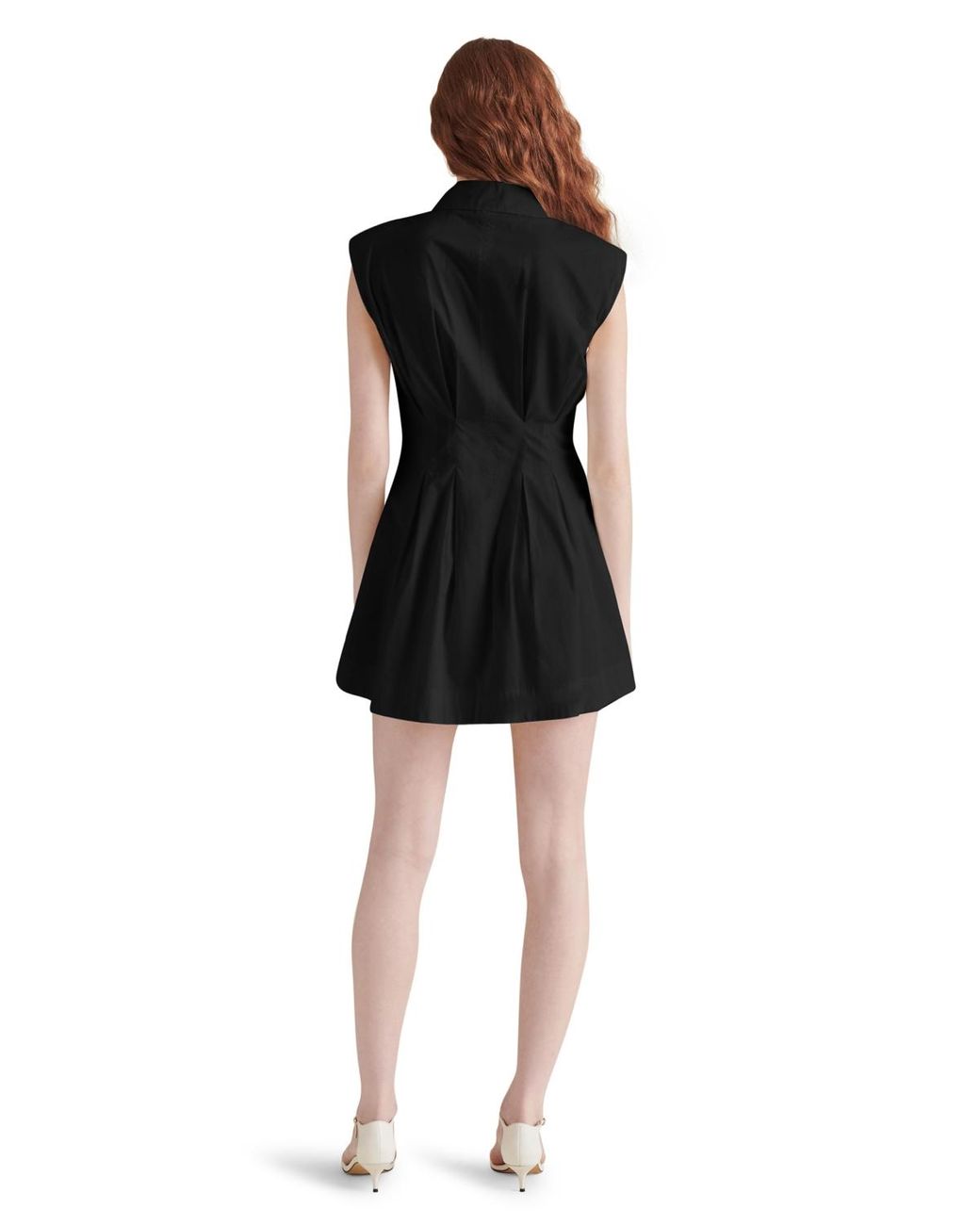 大人気★【STEVE MADDEN】MAISHA ピンタック ミニドレス Steve Madden Maisha Pintucked Mini Dress in Black | Lyst