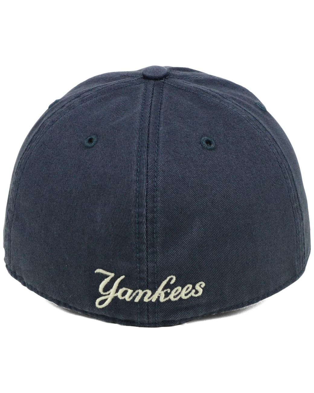 New york yankees 47 brand vintage navy franchise fitted hat discount
