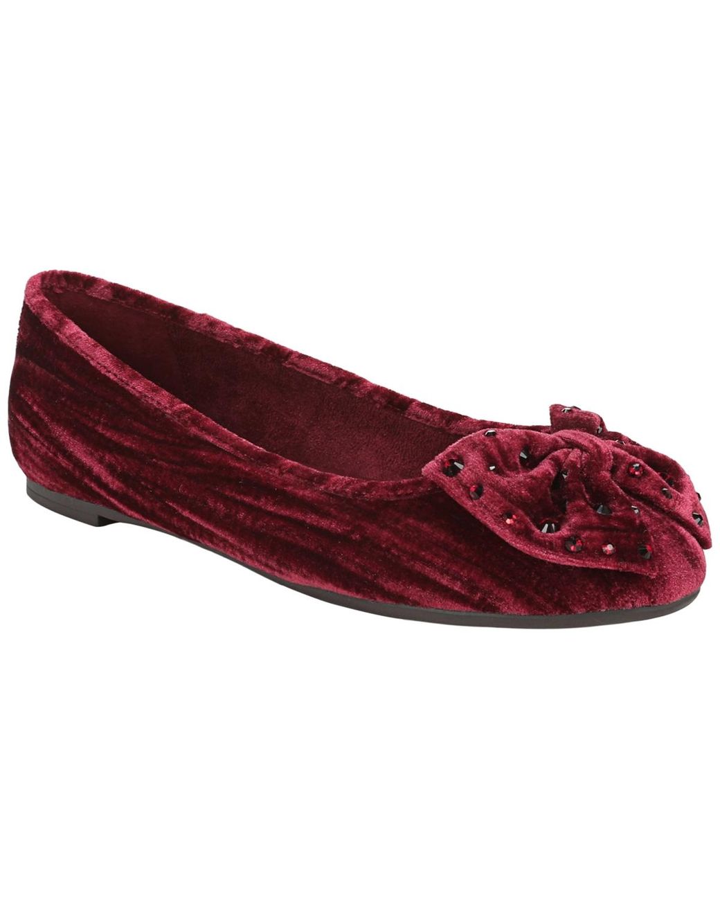 Sam & Libby Red Carlin Ballet Flats