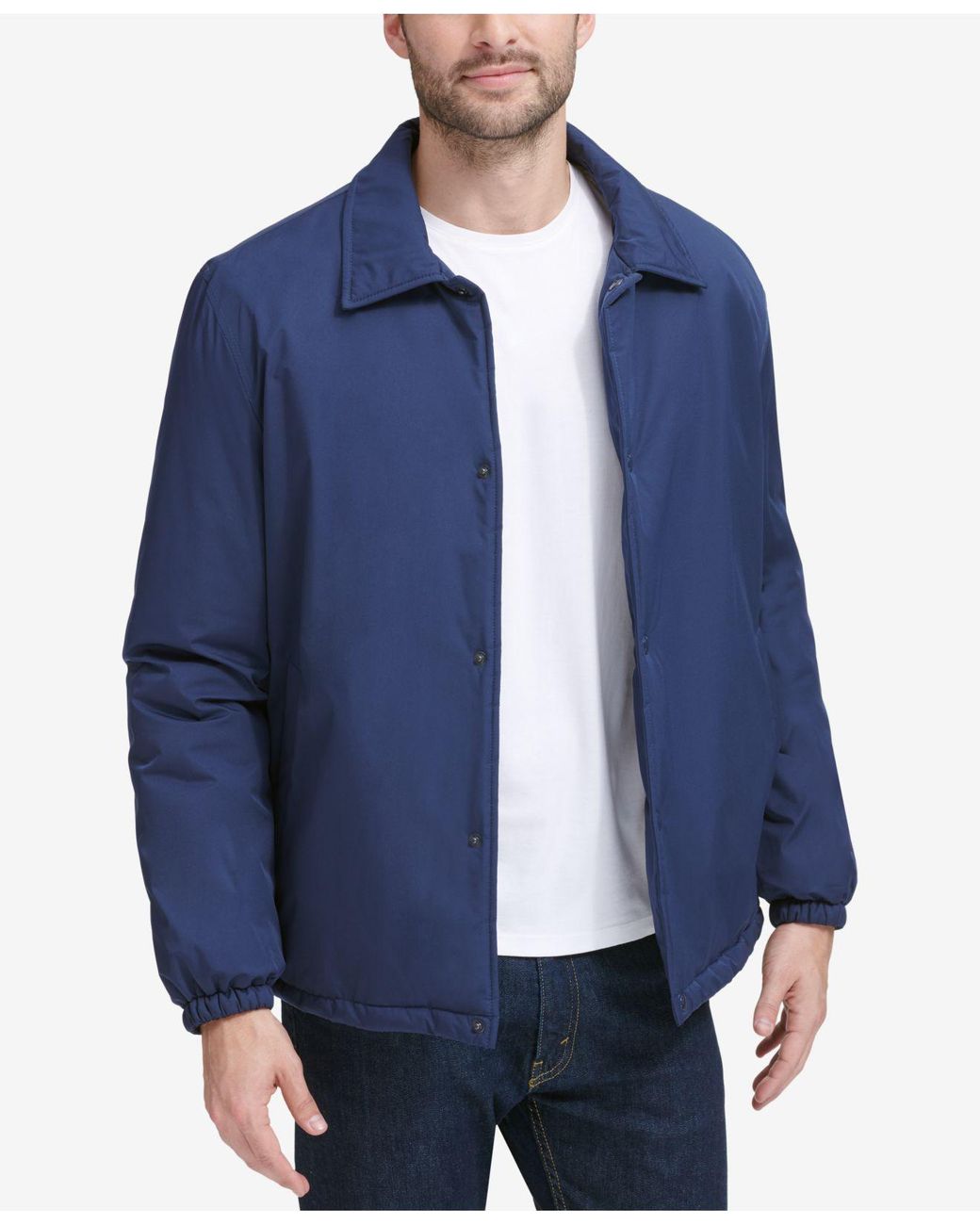 Cole Haan Coaches Jacket With Sherpa 