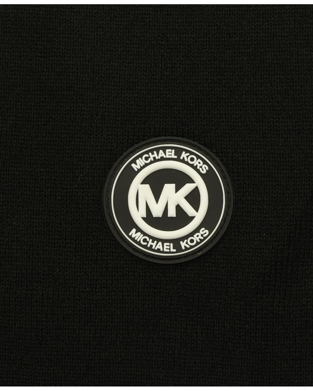 Michael Kors Black Ski Patch Scarf for men