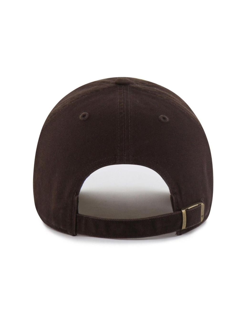 '47 Brown Syracuse Orange Clean Up Adjustable Hat for men