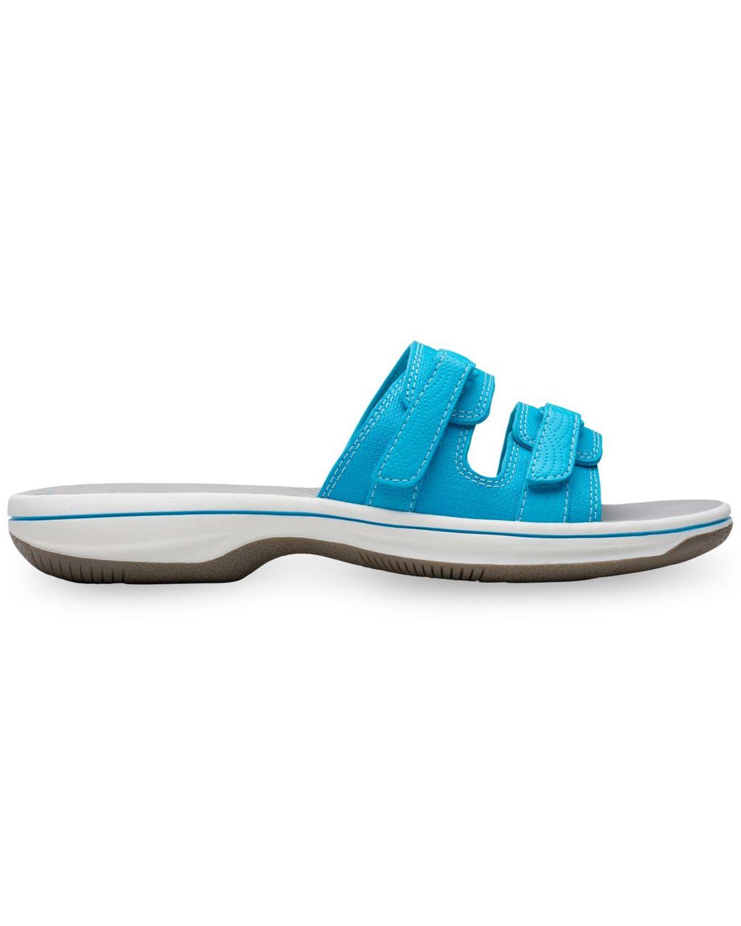 Clarks Cloudsteppers Breeze Piper Sandals in Blue Lyst