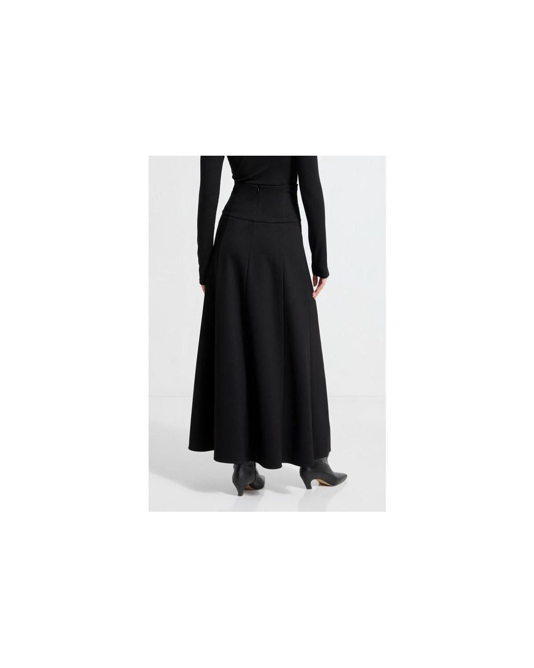 MARCELLA Black India Skirt