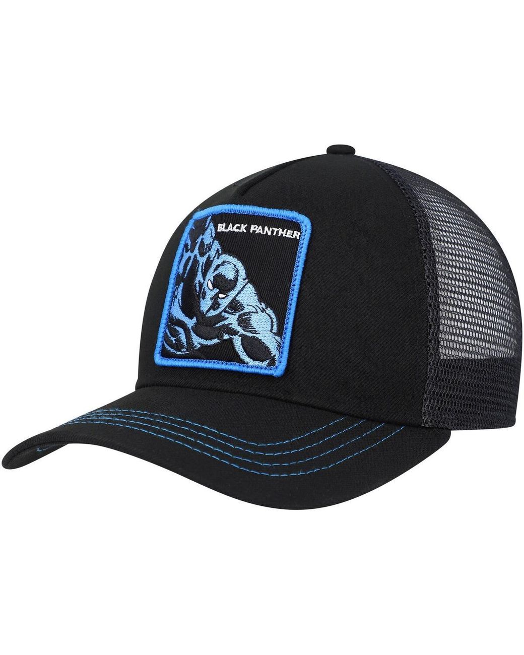 Lids Blue Panther Retro A-frame Snapback Hat for men