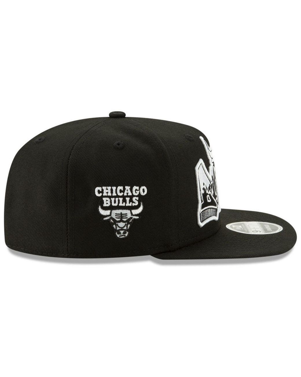 KTZ Chicago Bulls Hwc Light Floral 9fifty Snapback Cap for Men