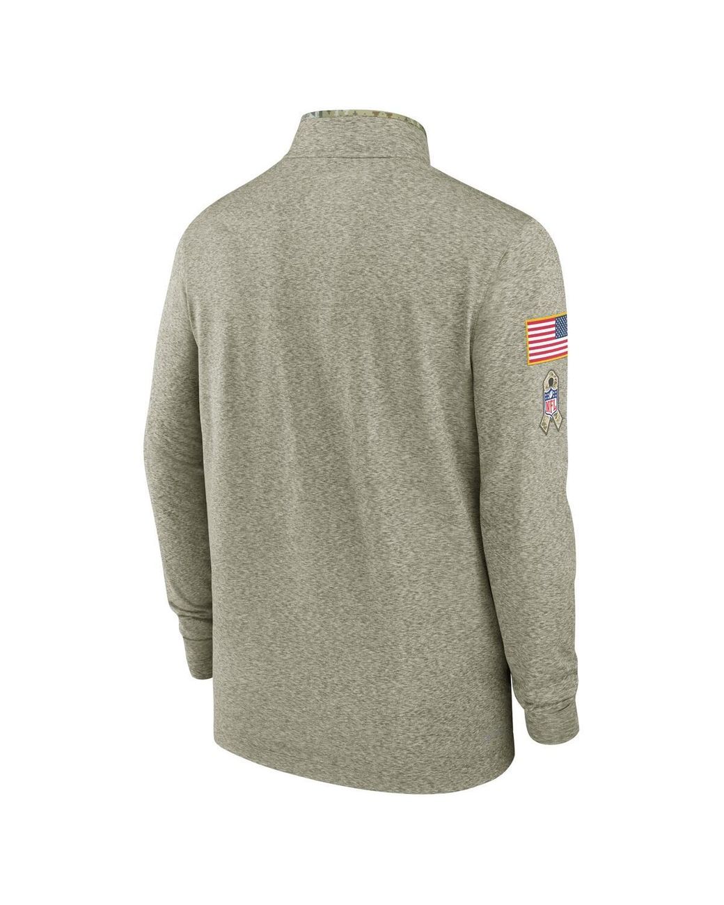 Nike Chicago Bears Salute To Service Quarter zip Top in Gray for Men Lyst