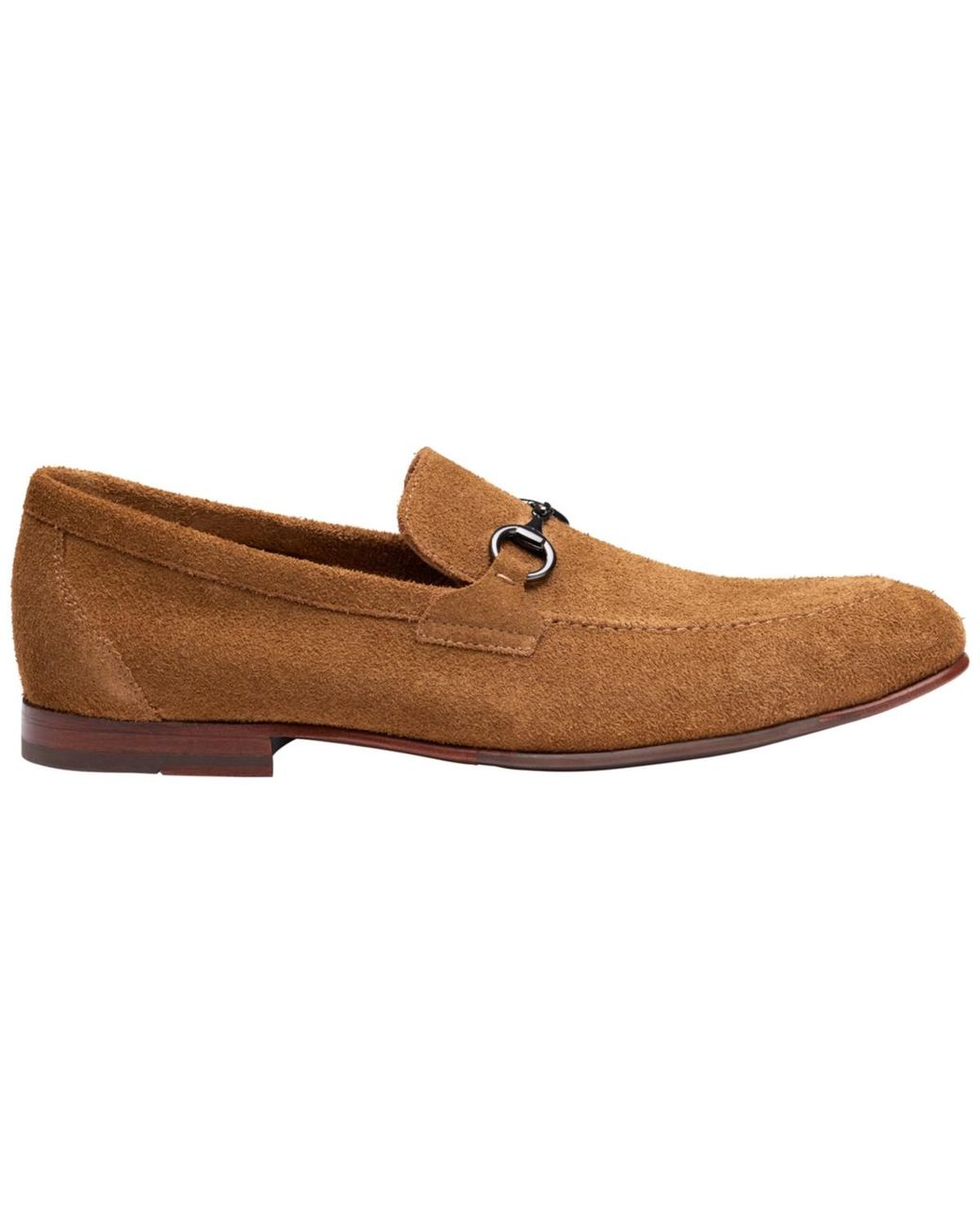 Johnston & Murphy Brown higgins Bit Round Toe Loafers for men