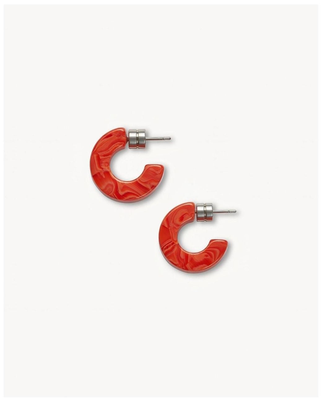 Machete Red Muse Hoops