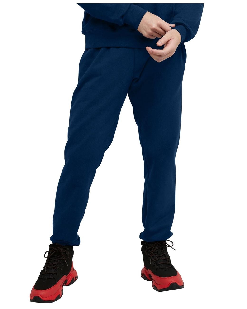 Hanes Blue Sport Ultimate 32" Fleece joggers for men