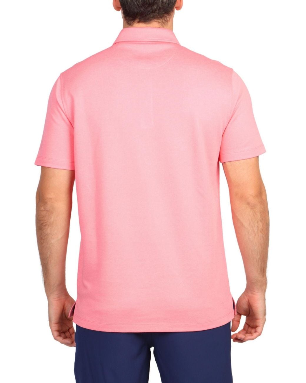 Tailorbyrd Red Classic Solid Modal Polo for men