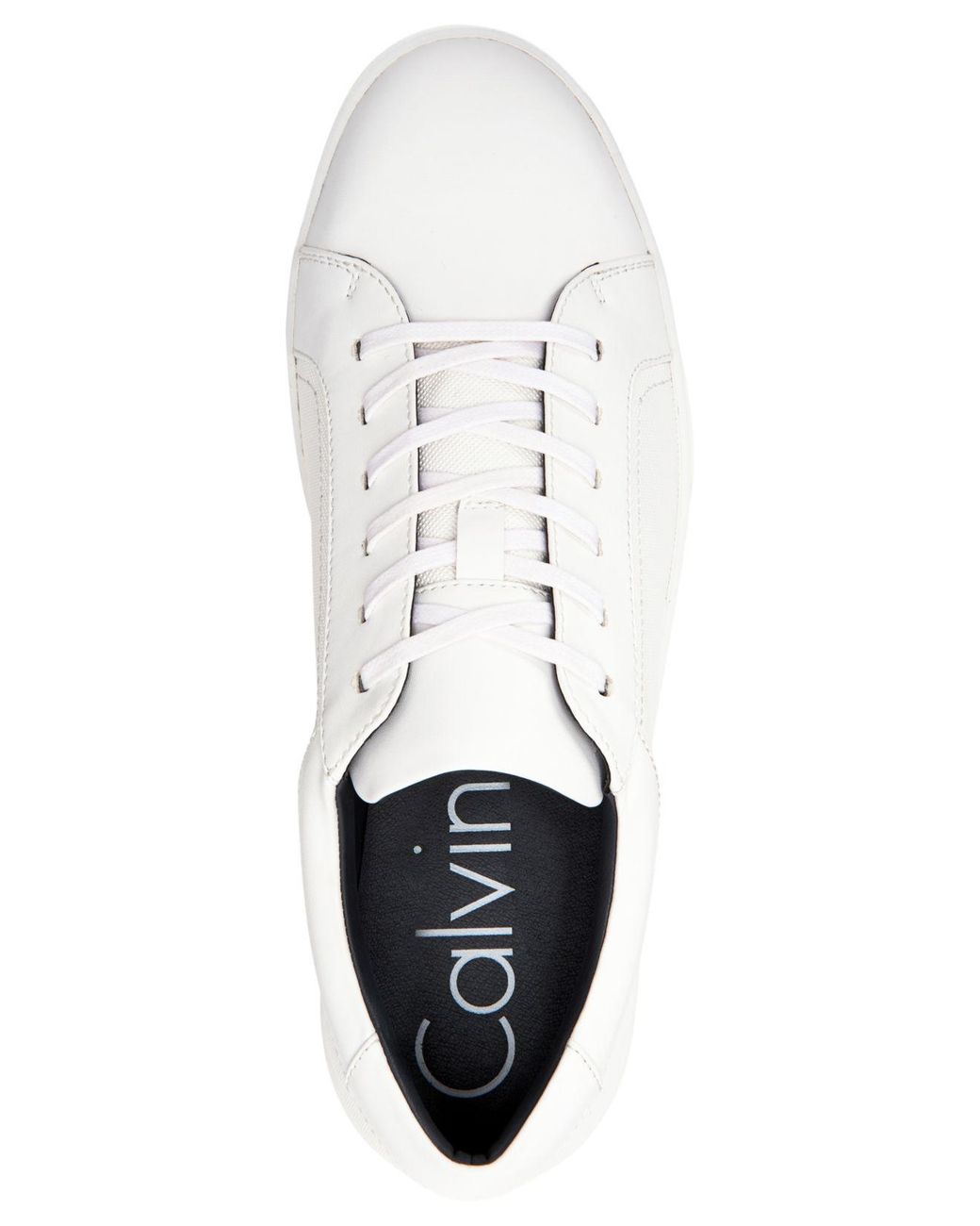 Calvin Klein Bowyer Diamond Sneakers in White for Men | Lyst