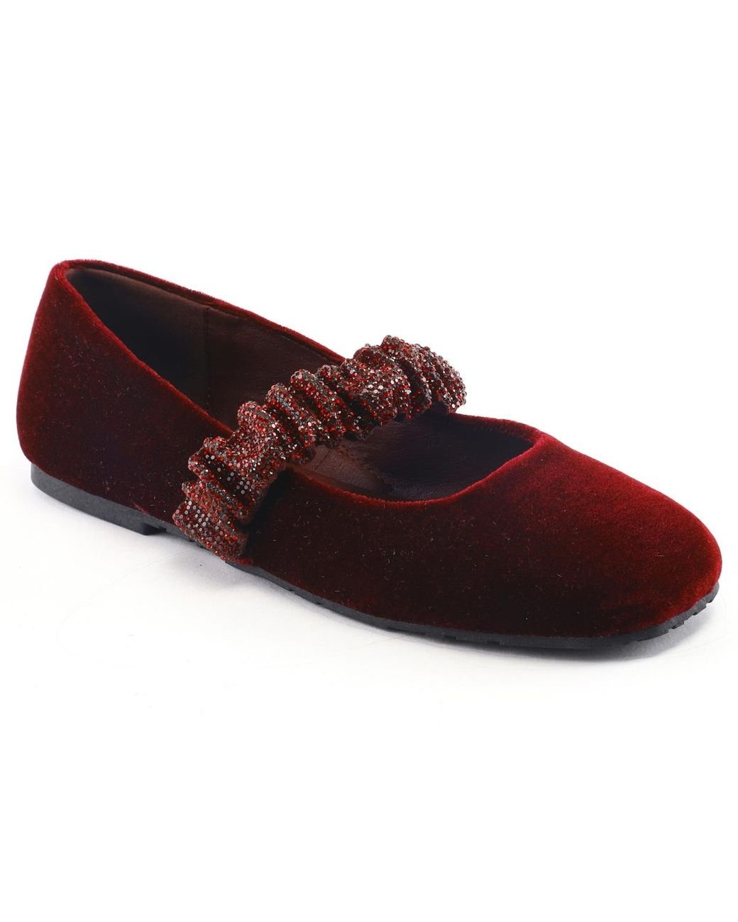 Kenneth Cole Elema Jewel Ballet Flats in Red Lyst