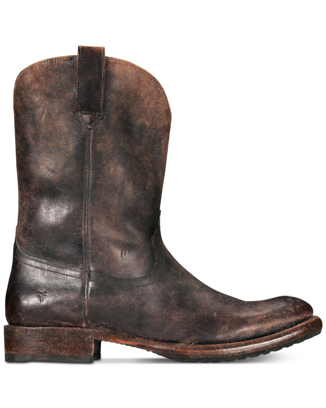 Frye Duke Roper Boots in Brown for Men | Lyst