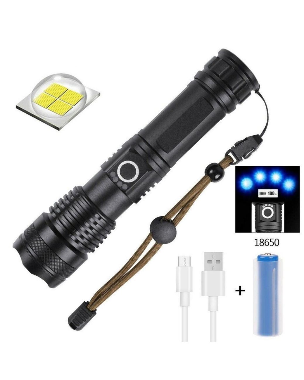 Sevorley Blue Portable Outdoor Light