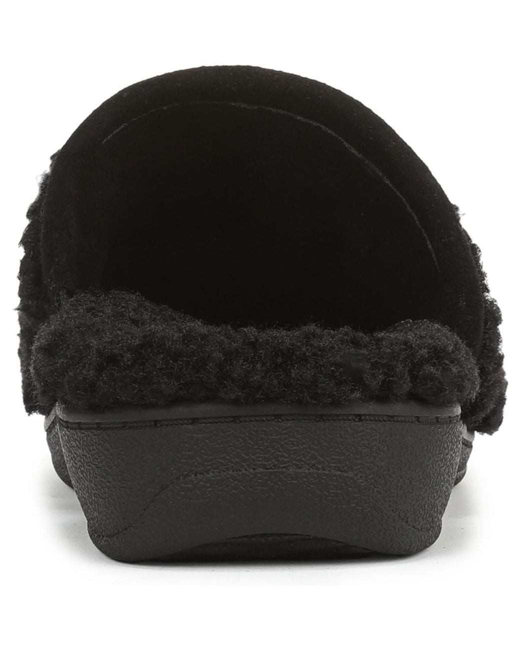 Vionic Black Izzy Mule Slippers