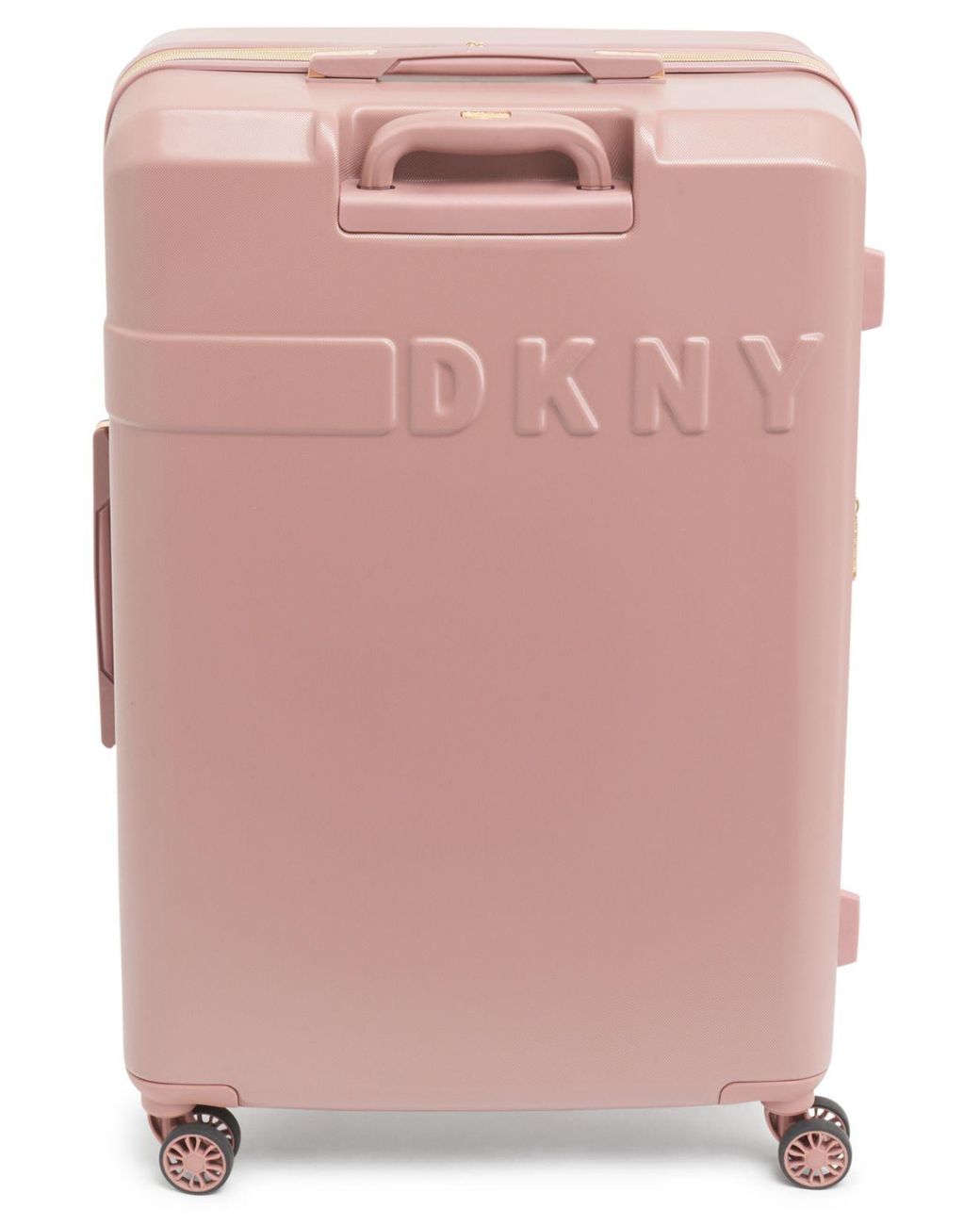 dkny suitcase rose gold