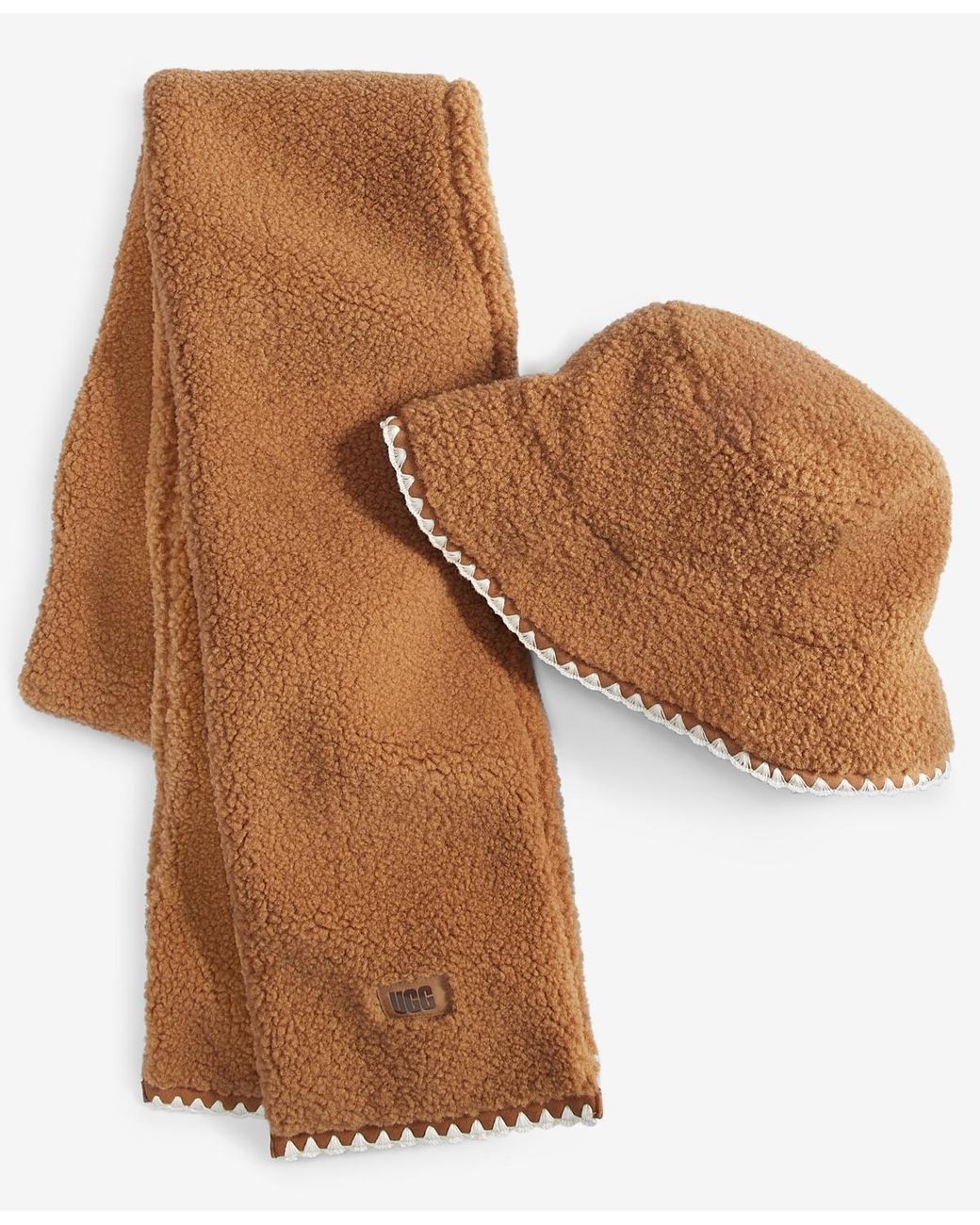 国内在庫・即納可能 UGG UGGfluff Scalloped Hat UGG Women's Uggfluff Scalloped Hat, Black, Small-Medium at