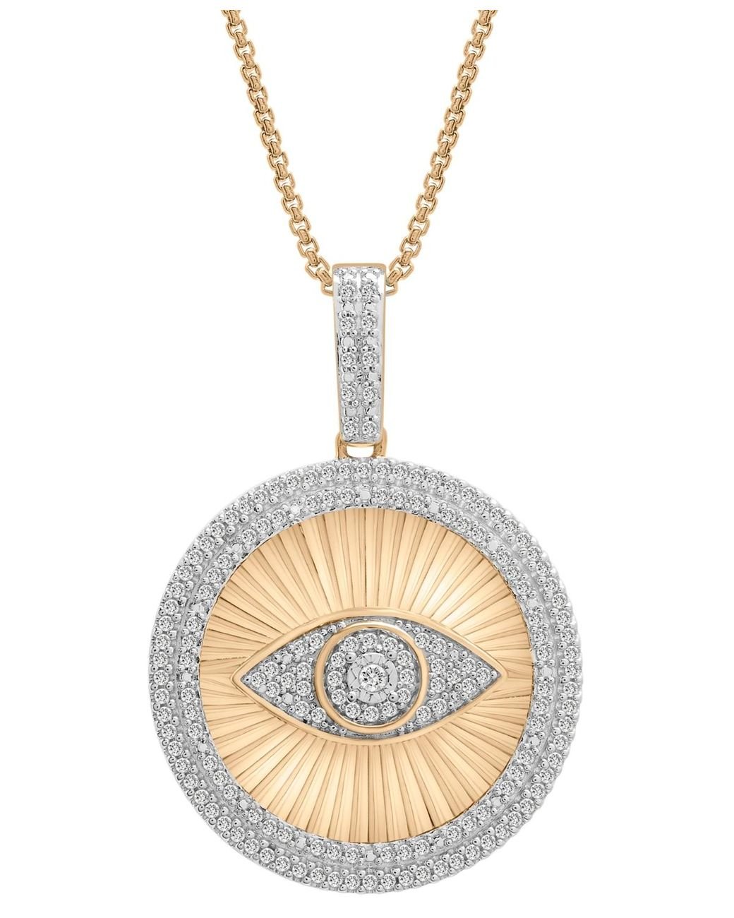 Macys evil eye necklace store