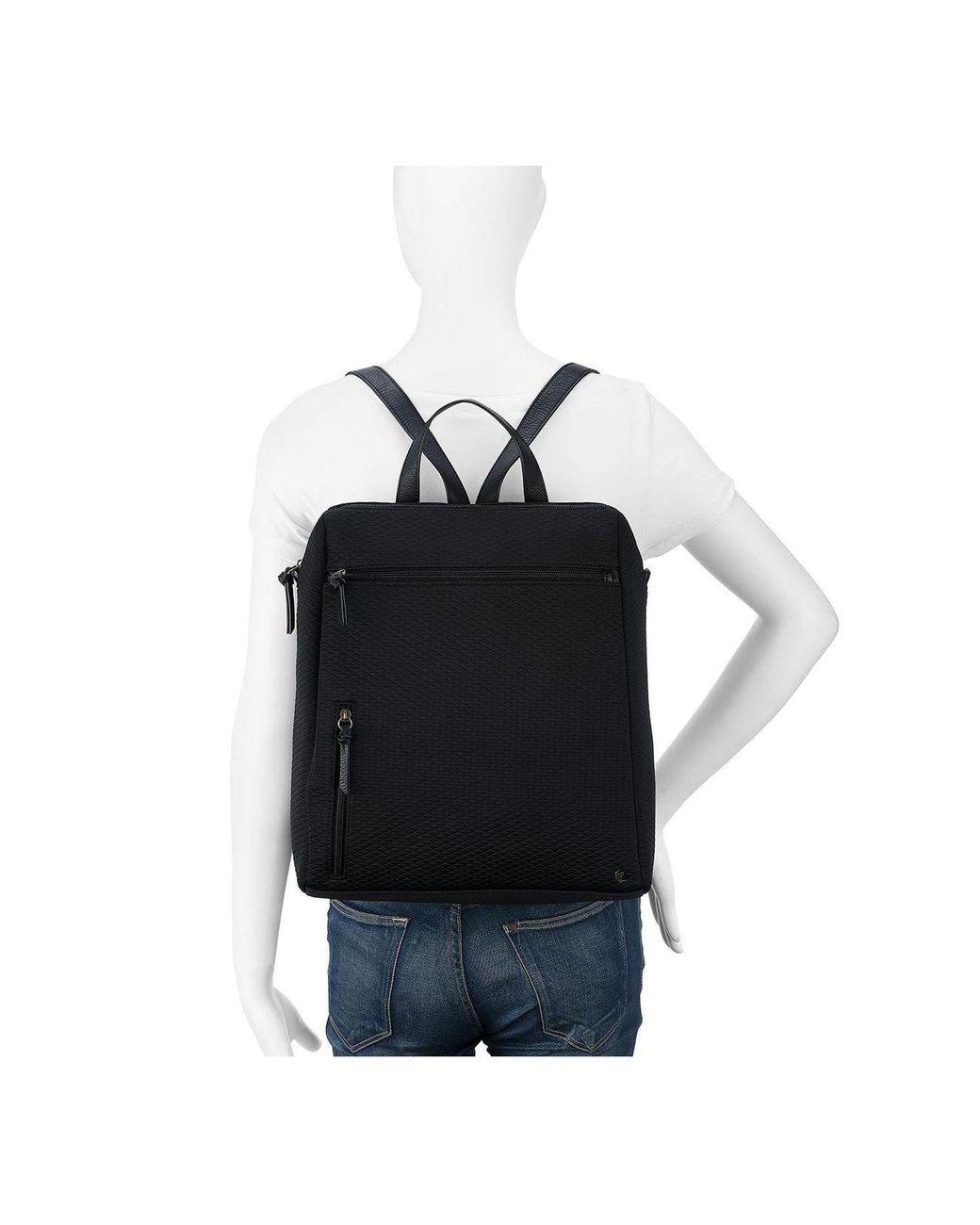 The Sak Elliott Lucca Olvera Printed Backpack in Black Lyst