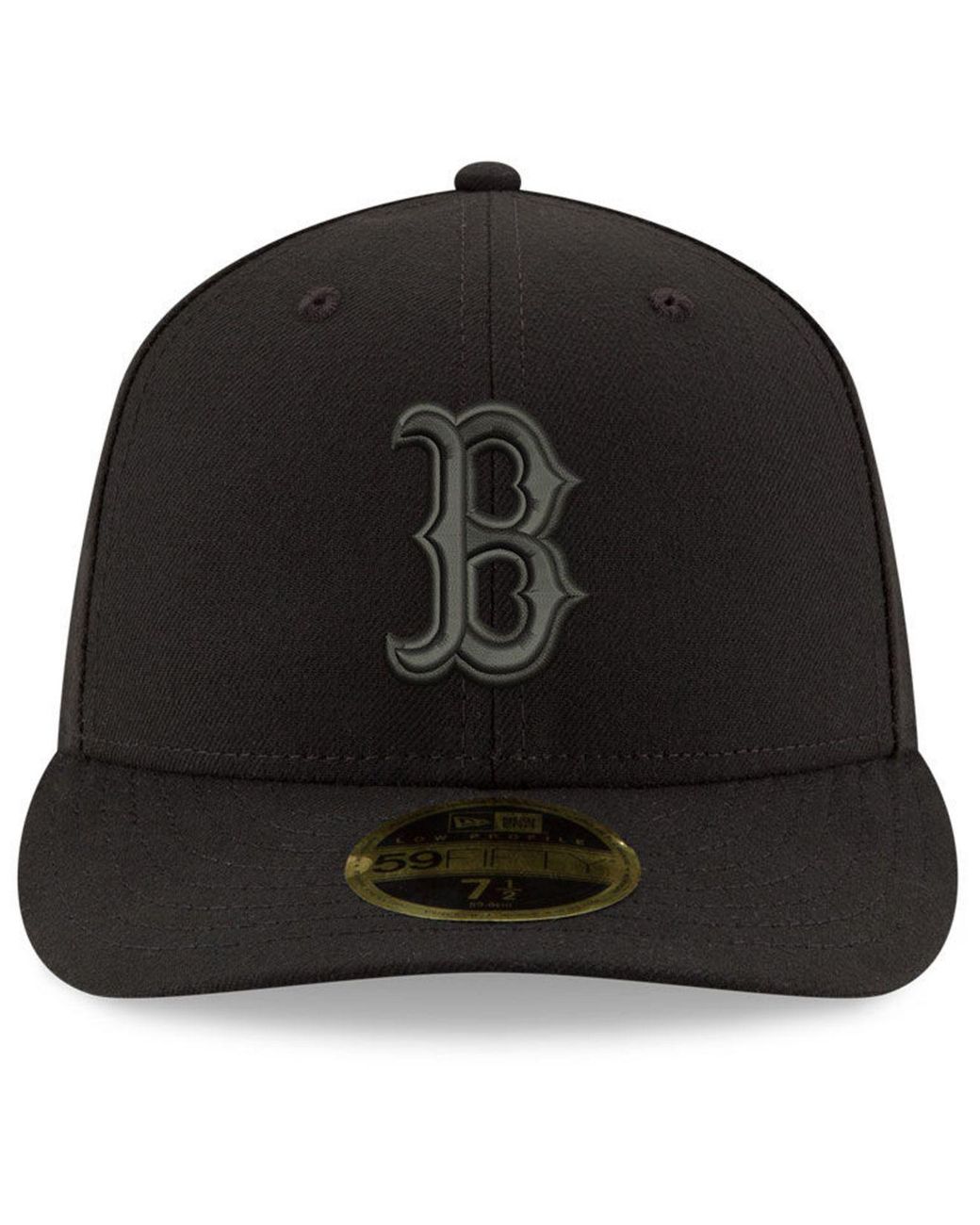 Black Low Profile 59fifty Fitted Cap 