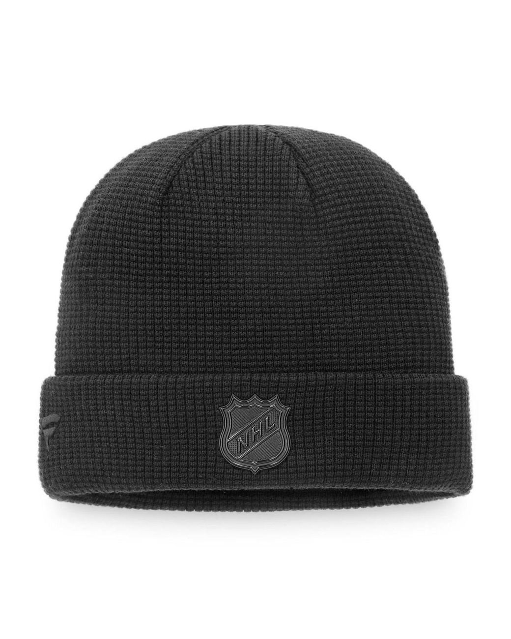 Men's Fanatics Branded Gray/Black Vancouver Canucks Authentic Pro Home Ice Trucker Adjustable Hat