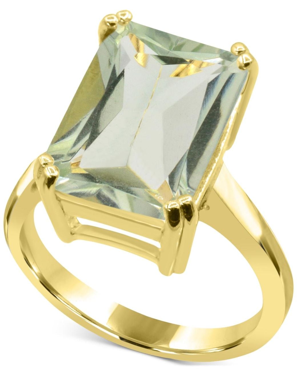 Macy's Metallic Emerald-cut Statement Ring (6-7/8 Ct. T.w.