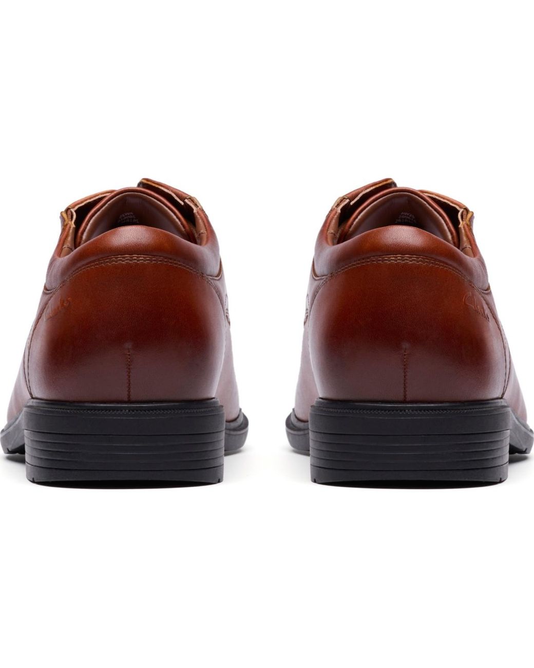 Clarks Brown Steadwell Cap Oxford for men