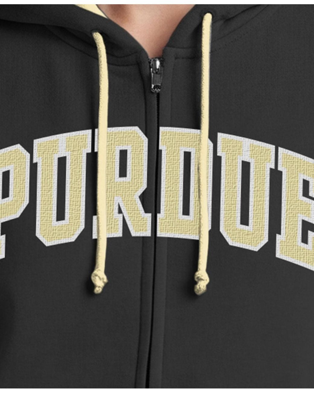 Champion Black Purdue Boilermakers Arch Full-zip Fleece Hoodie | Lyst