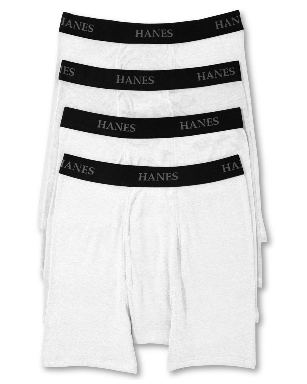 hanes white boxers
