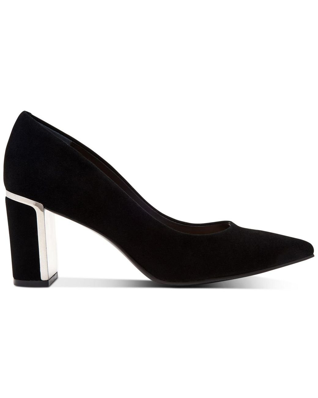 Macy's black hotsell block heels