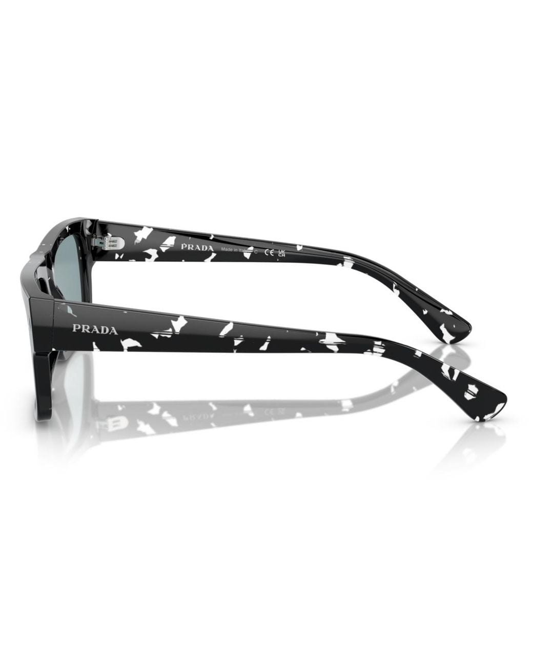 Prada Multicolor Signature Rectangular Sunglasses for men
