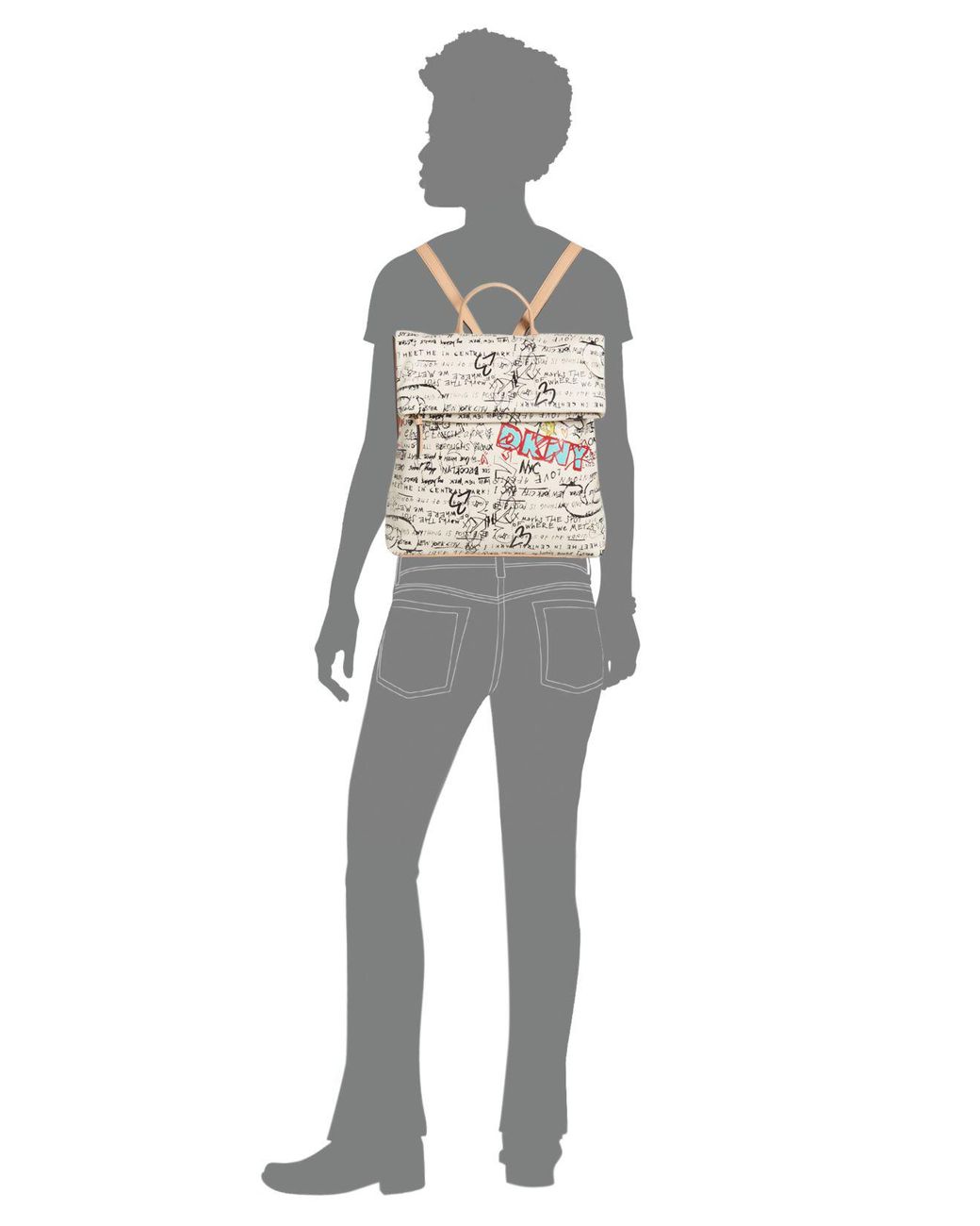 dkny tilly graffiti backpack